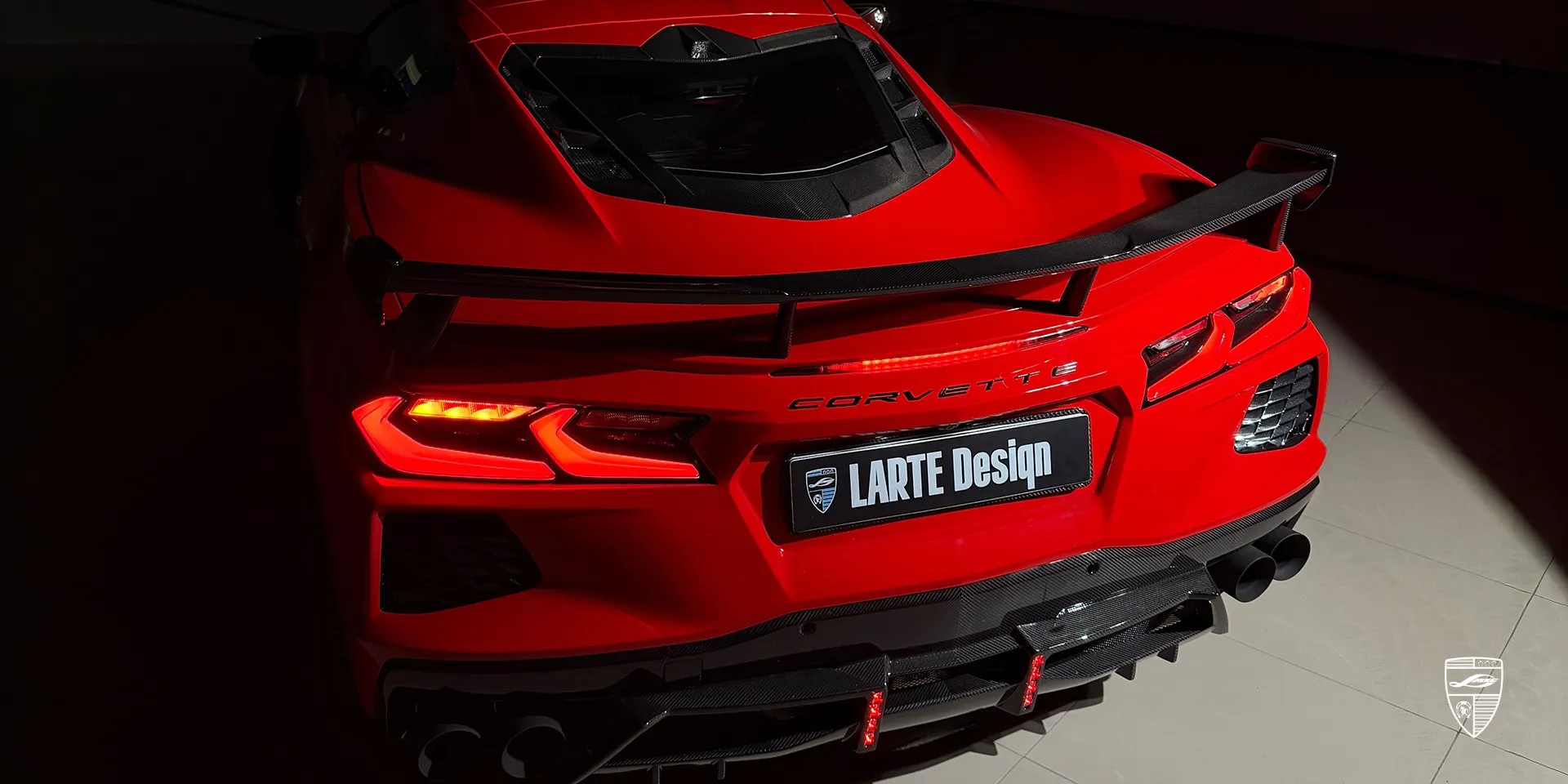 2025 Corvette Stingray C8 tuning review illustration from customer in Estonia