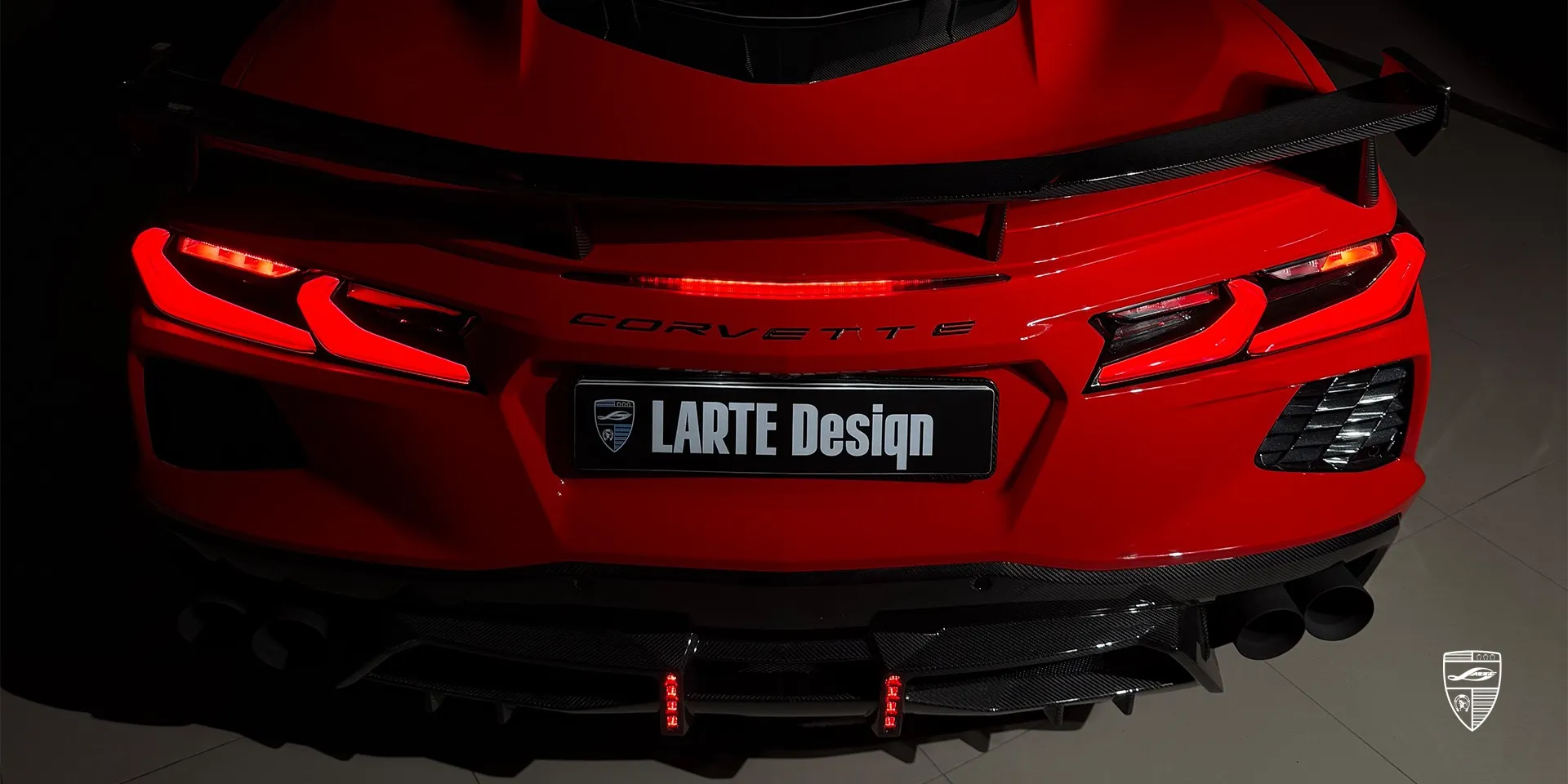 2025 Corvette Stingray C8 tuning review illustration from customer in Estonia