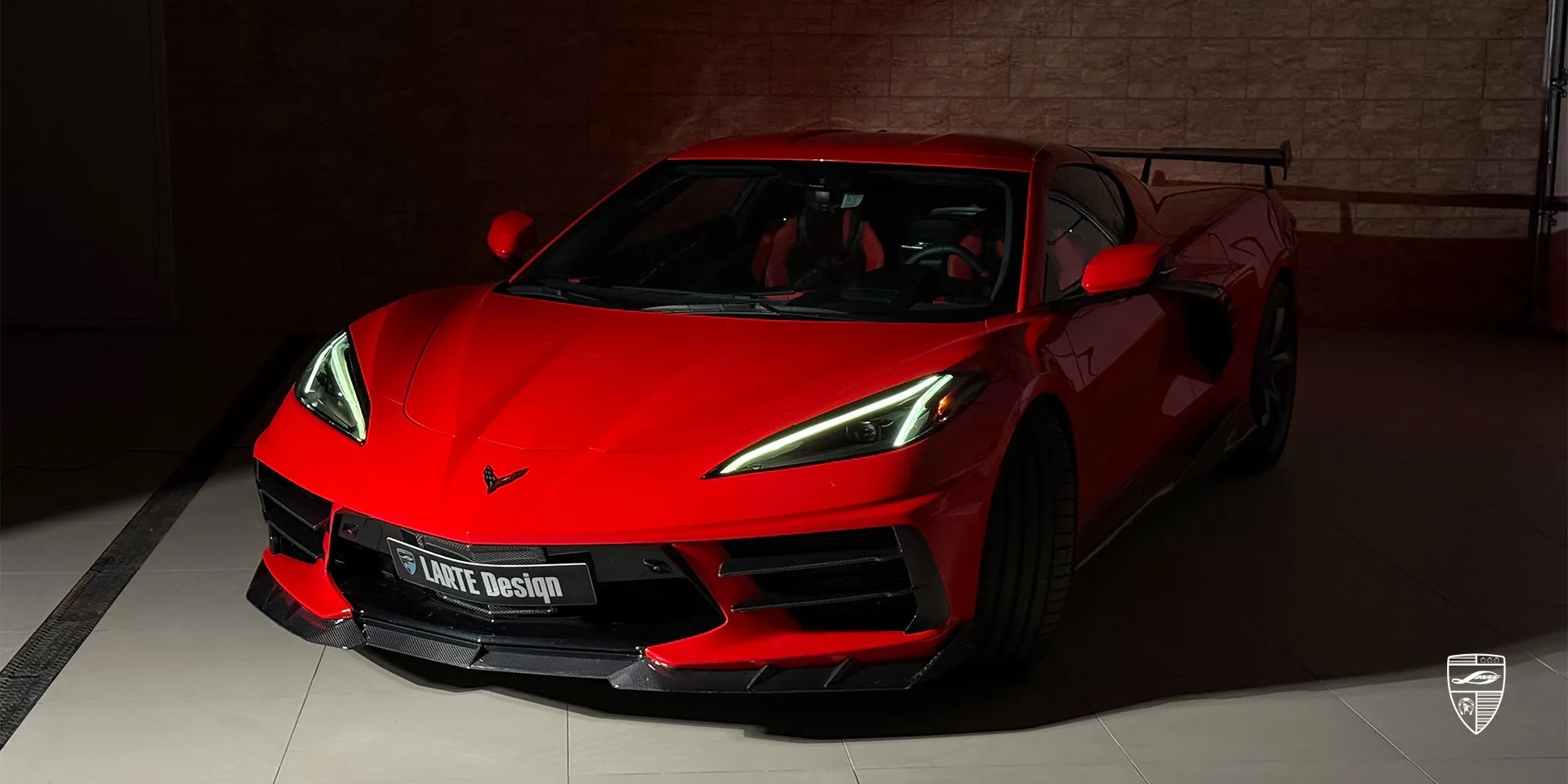 2025 Corvette Stingray C8 upgrade kit review illustration from customer in Estonia