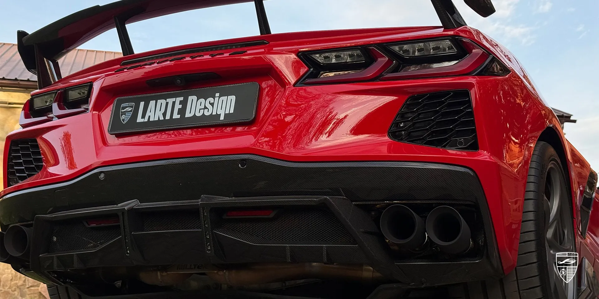 2025 Corvette Stingray C8 tuning review illustration from customer in Estonia