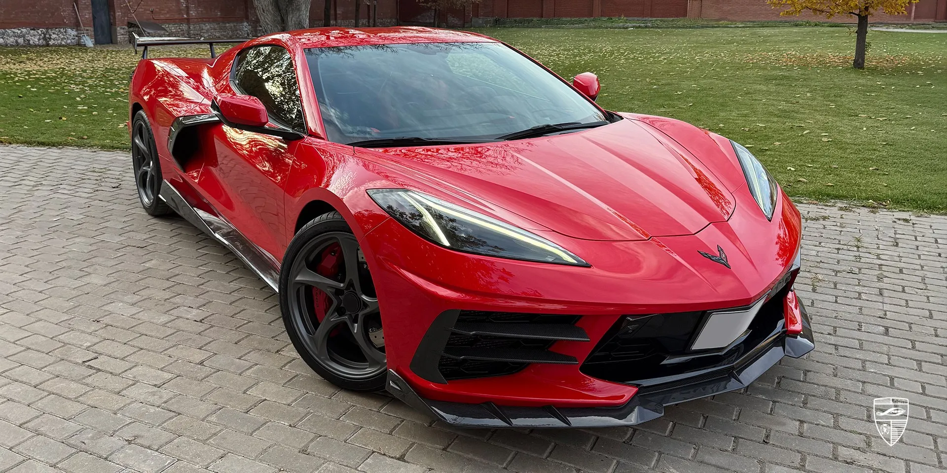 2025 Corvette Stingray C8 upgrade kit review illustration from customer in Estonia