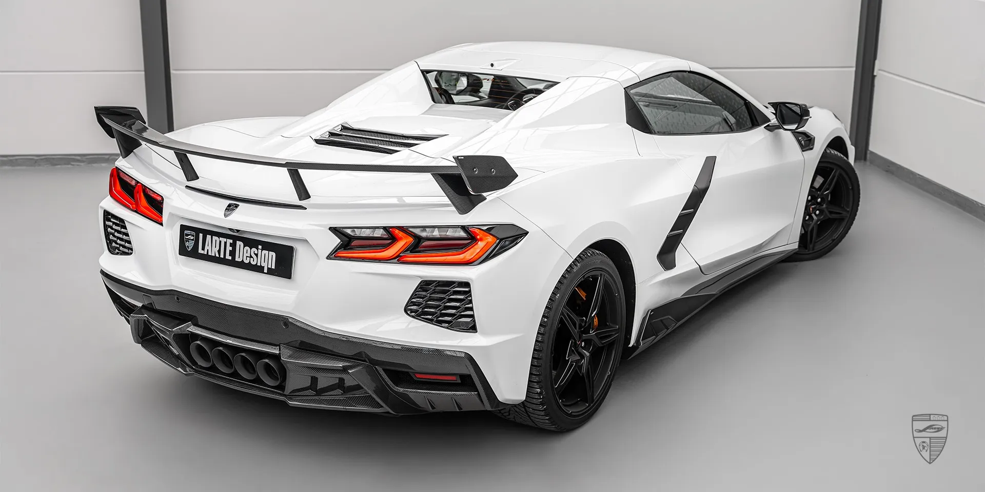 2024 Corvette Stingray C8 tuning review illustration from customer in Germany