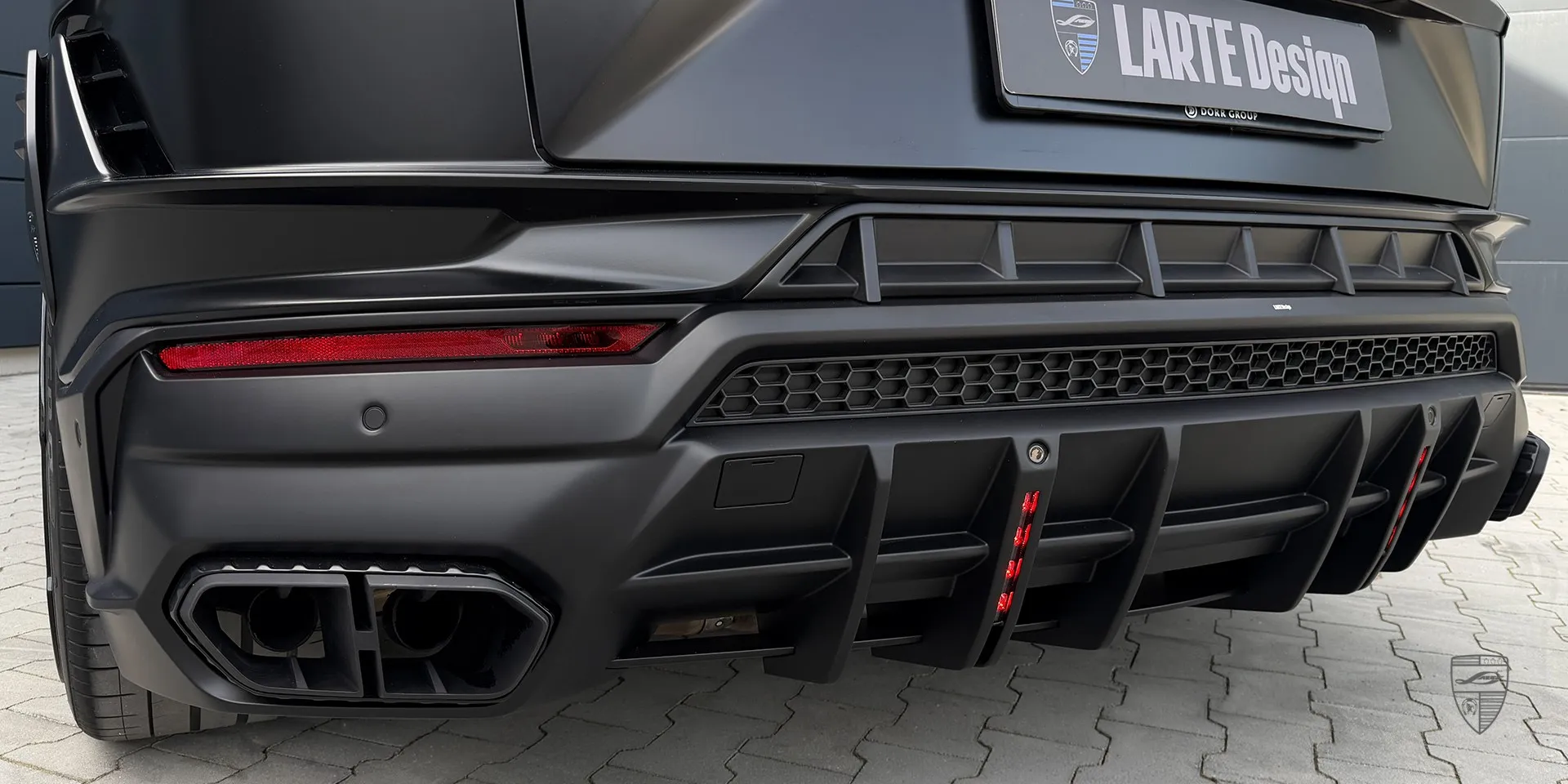 2026 Lamborghini URUS S bumper upgrade review illustration from customer in Germany