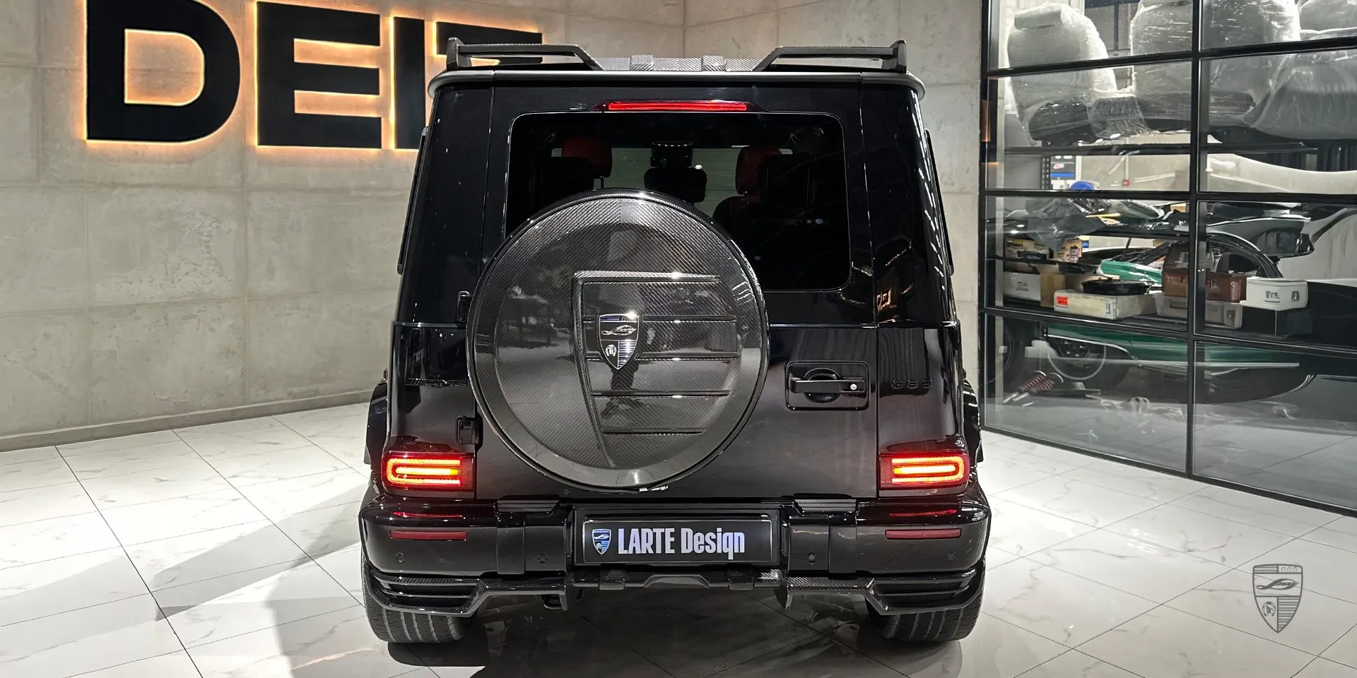 2024 Mercedes G-Class AMG 63 W463 conversion review illustration from customer in Dubai