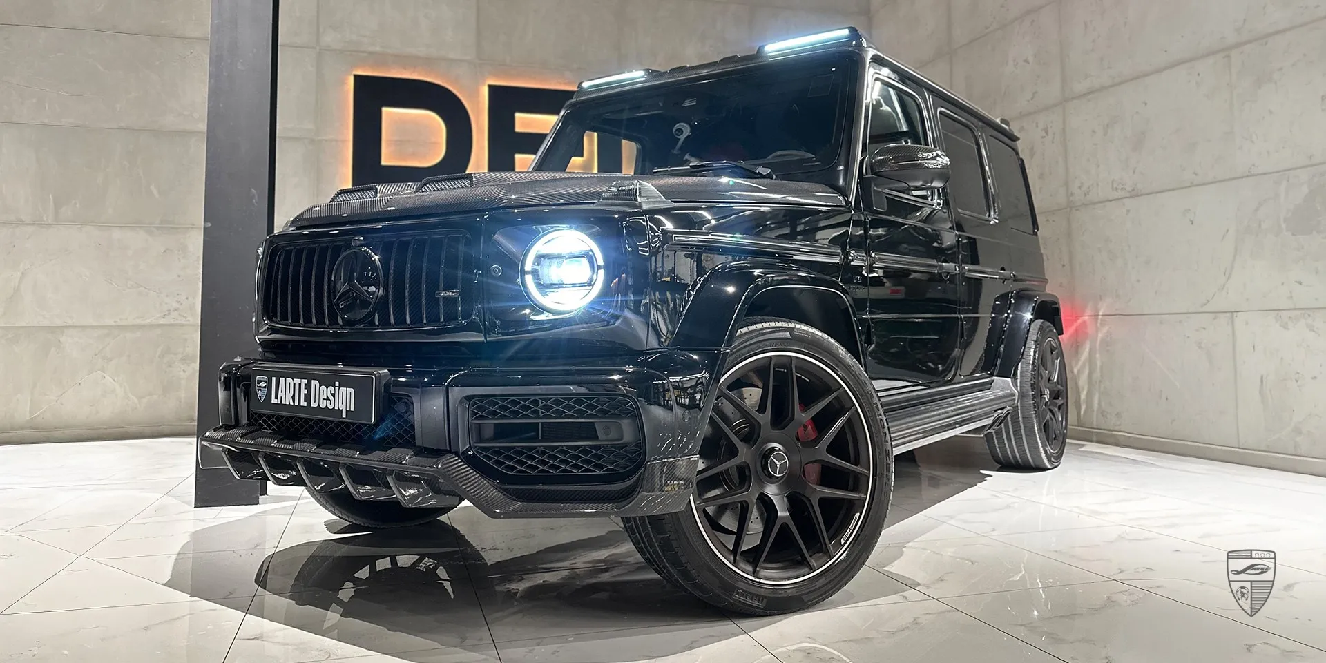 2024 Mercedes G-Class AMG 63 W463 upgrade review illustration from customer in Dubai