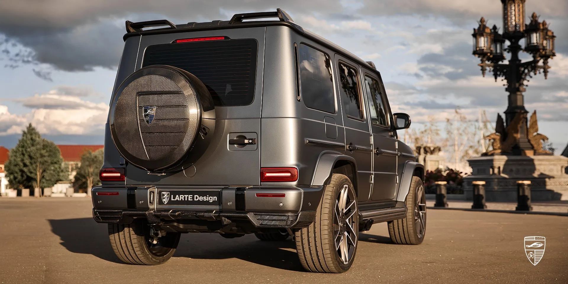 2022 Mercedes G-Class AMG 63 W463 aerokit review illustration from customer in France