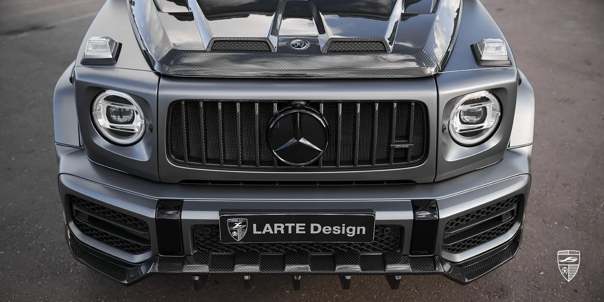 2022 Mercedes G-Class AMG 63 W463 tuning kit review illustration from customer in France