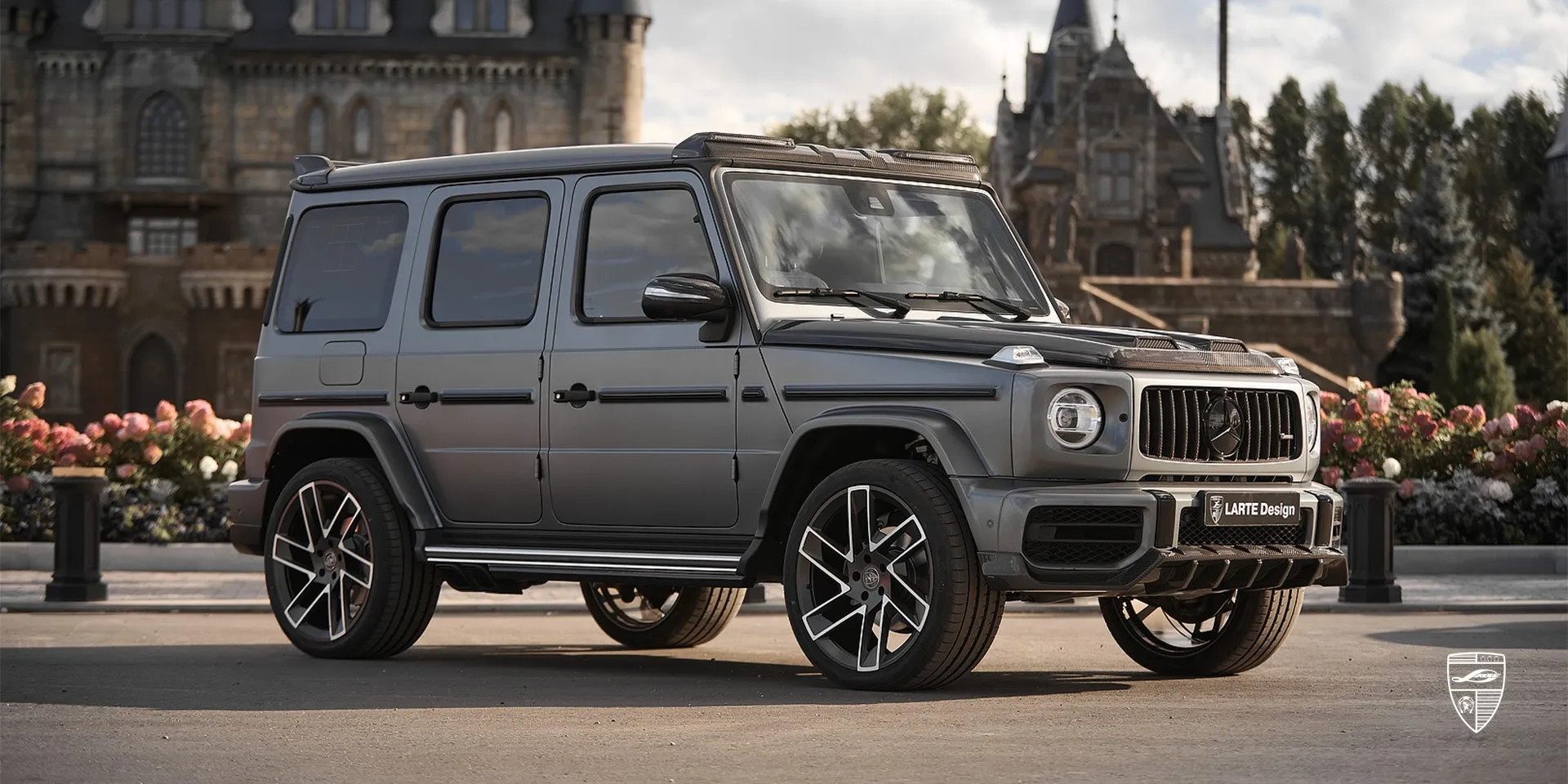 2022 Mercedes G-Class AMG 63 W463 upgrade review illustration from customer in France