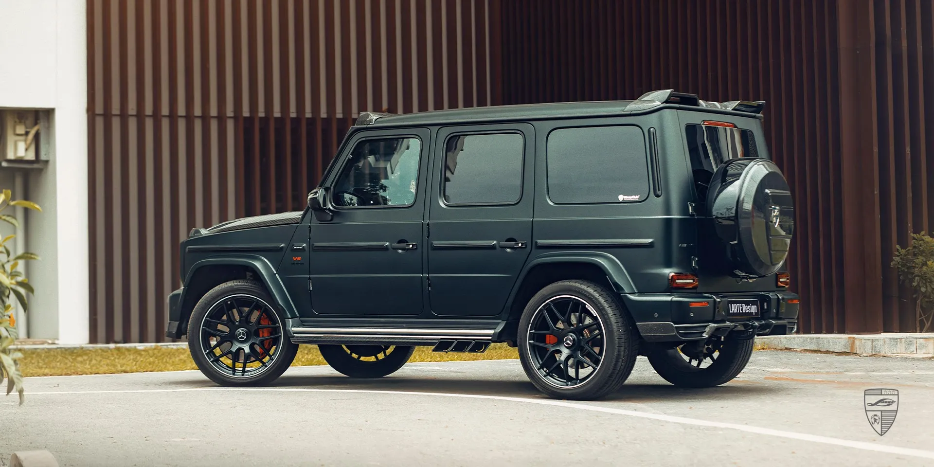 2021 Mercedes G-Class AMG 63 W463 body kit review illustration from customer in Vietnam