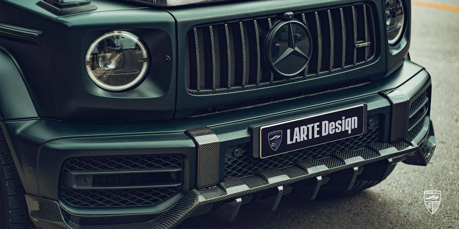 2021 Mercedes G-Class AMG 63 W463 conversion review illustration from customer in Vietnam