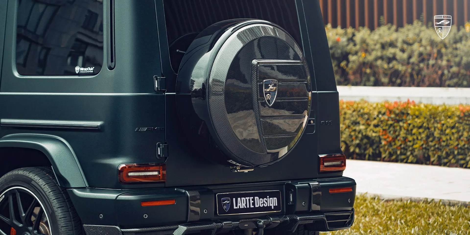 2021 Mercedes G-Class AMG 63 W463 carbon kit review illustration from customer in Vietnam