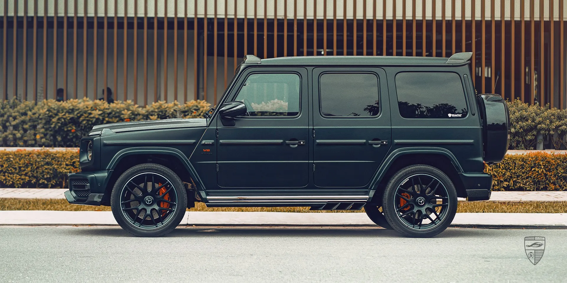 2021 Mercedes G-Class AMG 63 W463 tuning review illustration from customer in Vietnam