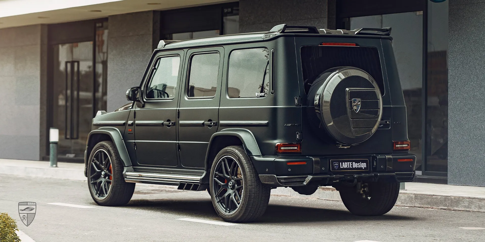 2021 Mercedes G-Class AMG 63 W463 upgrade kit review illustration from customer in Vietnam