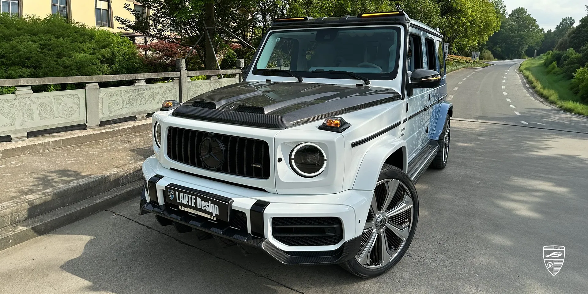 2024 Mercedes G-Class AMG 63 W463 conversion review illustration from customer in Shanghai