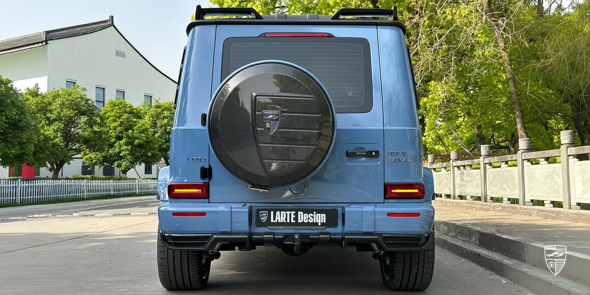 2024 Mercedes G-Class AMG 63 W463 tuning review illustration from customer in Shanghai