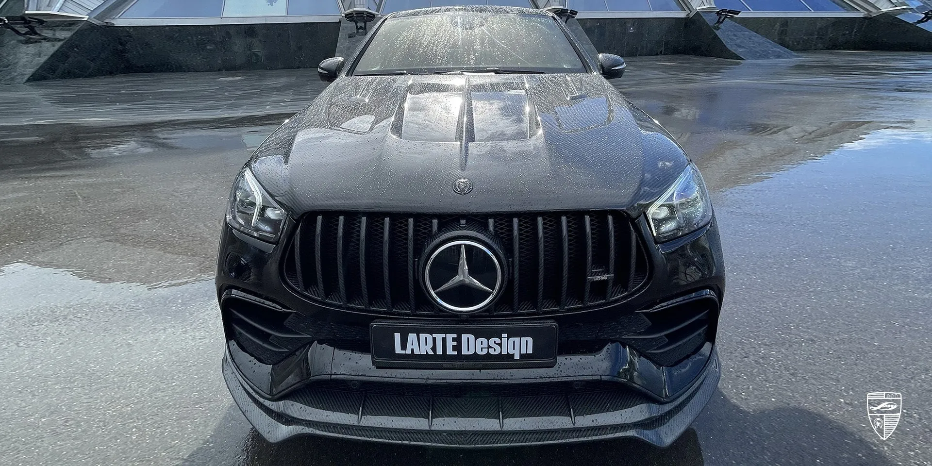 2025 Mercedes Benz GLE Coupe AMG 63s C167 custom upgrade review illustration from customer in Romania