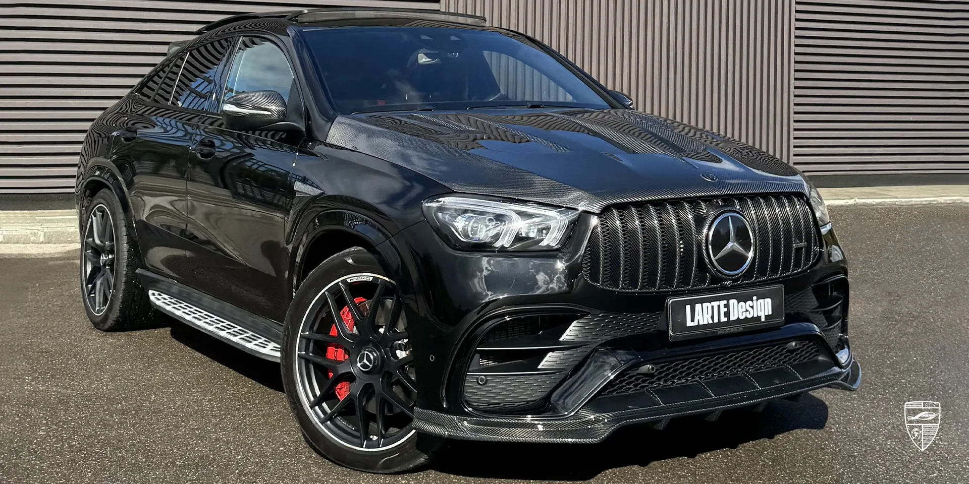 2025 Mercedes Benz GLE Coupe AMG 63s C167 conversion review illustration from customer in Romania