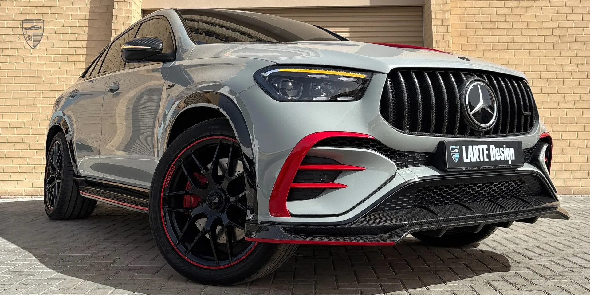 2025 Mercedes GLE Coupe 53 Facelift upgrade kit review illustration from customer in Bahrein