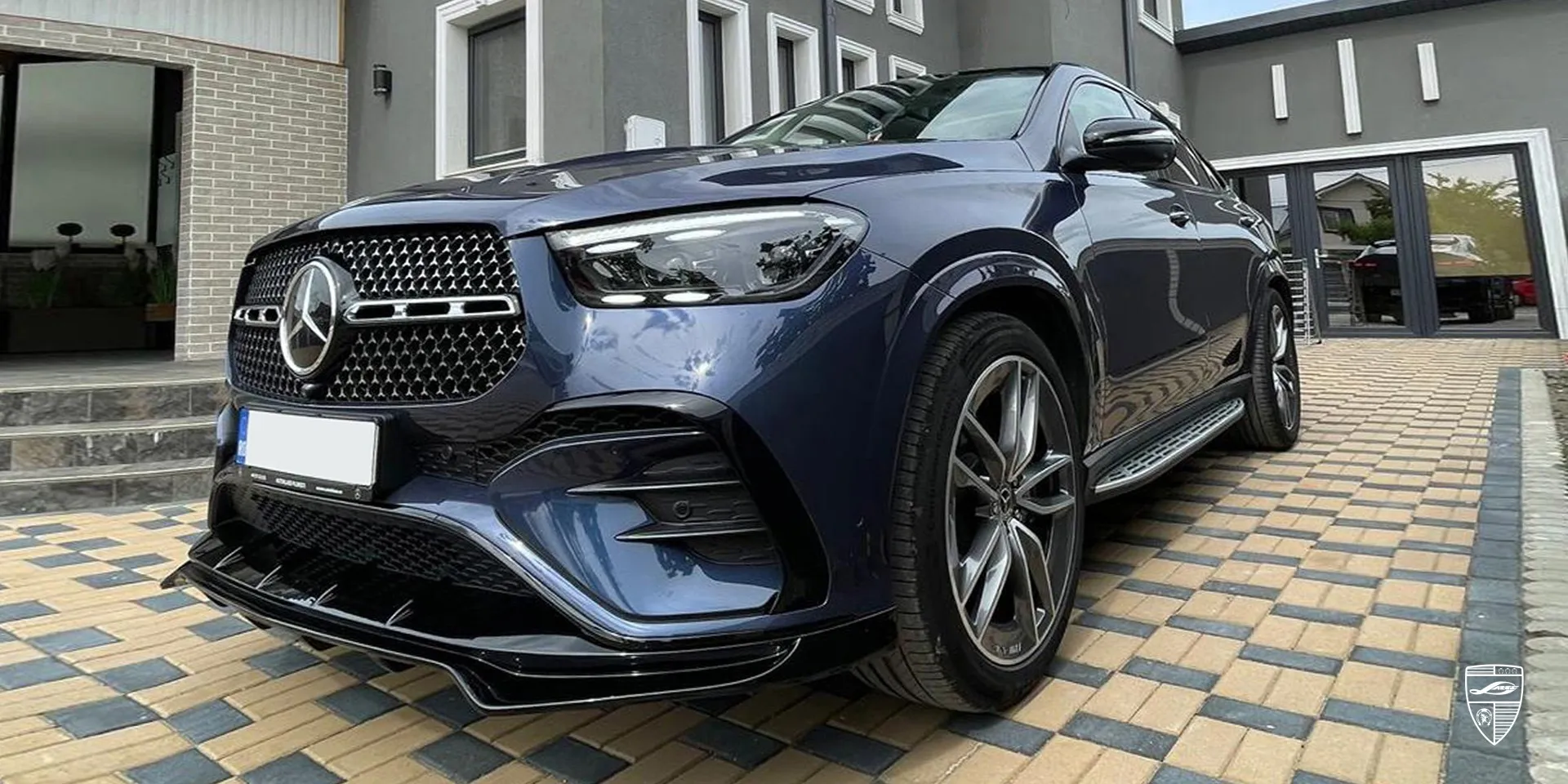 2026 Mercedes GLE Coupe C167 Facelift lip kit review illustration from customer in Romania