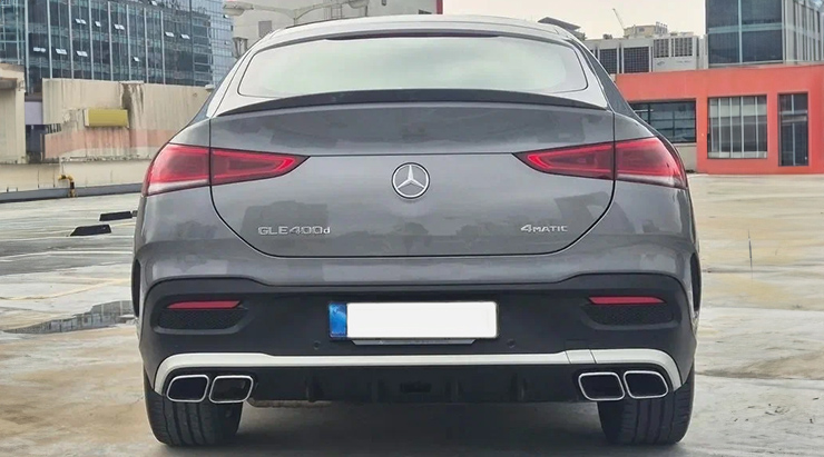 2022 Mercedes GLE Coupe C167 redesign review illustration from customer in Poland