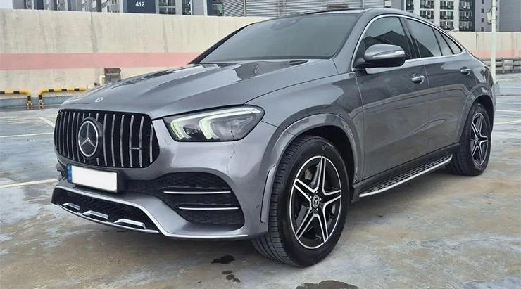 2022 Mercedes GLE Coupe C167 redesign review illustration from customer in Poland