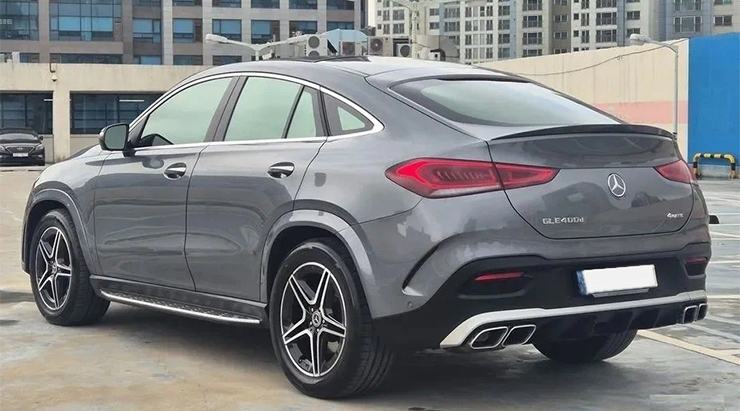 2022 Mercedes GLE Coupe C167 redesign review illustration from customer in Poland