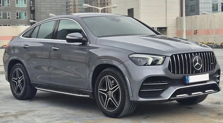 2022 Mercedes GLE Coupe C167 redesign review illustration from customer in Poland