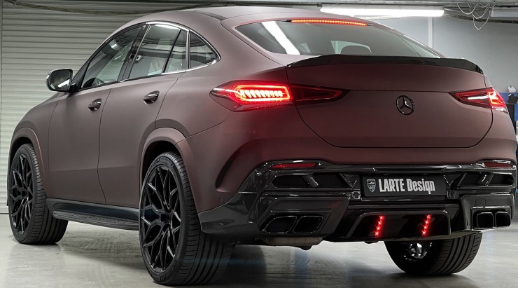 2022 Mercedes GLE Coupe C167 redesign review illustration from customer in Poland