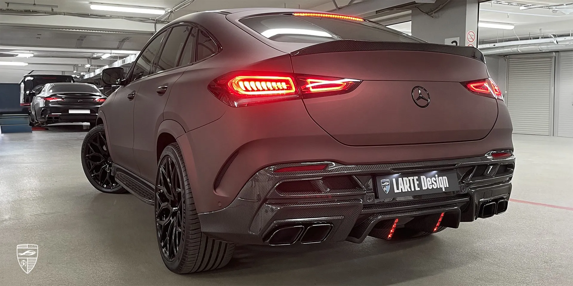 2022 Mercedes GLE Coupe C167 tuning kit review illustration from customer in Poland