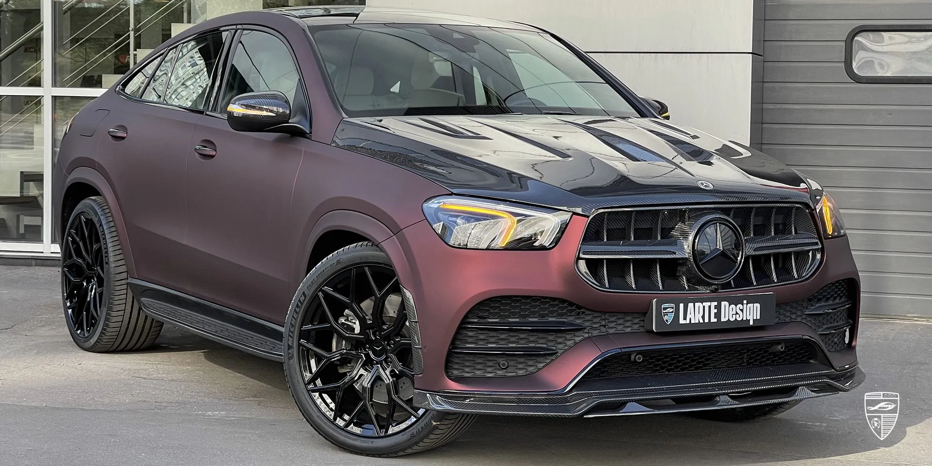 2022 Mercedes GLE Coupe C167 conversion review illustration from customer in Poland
