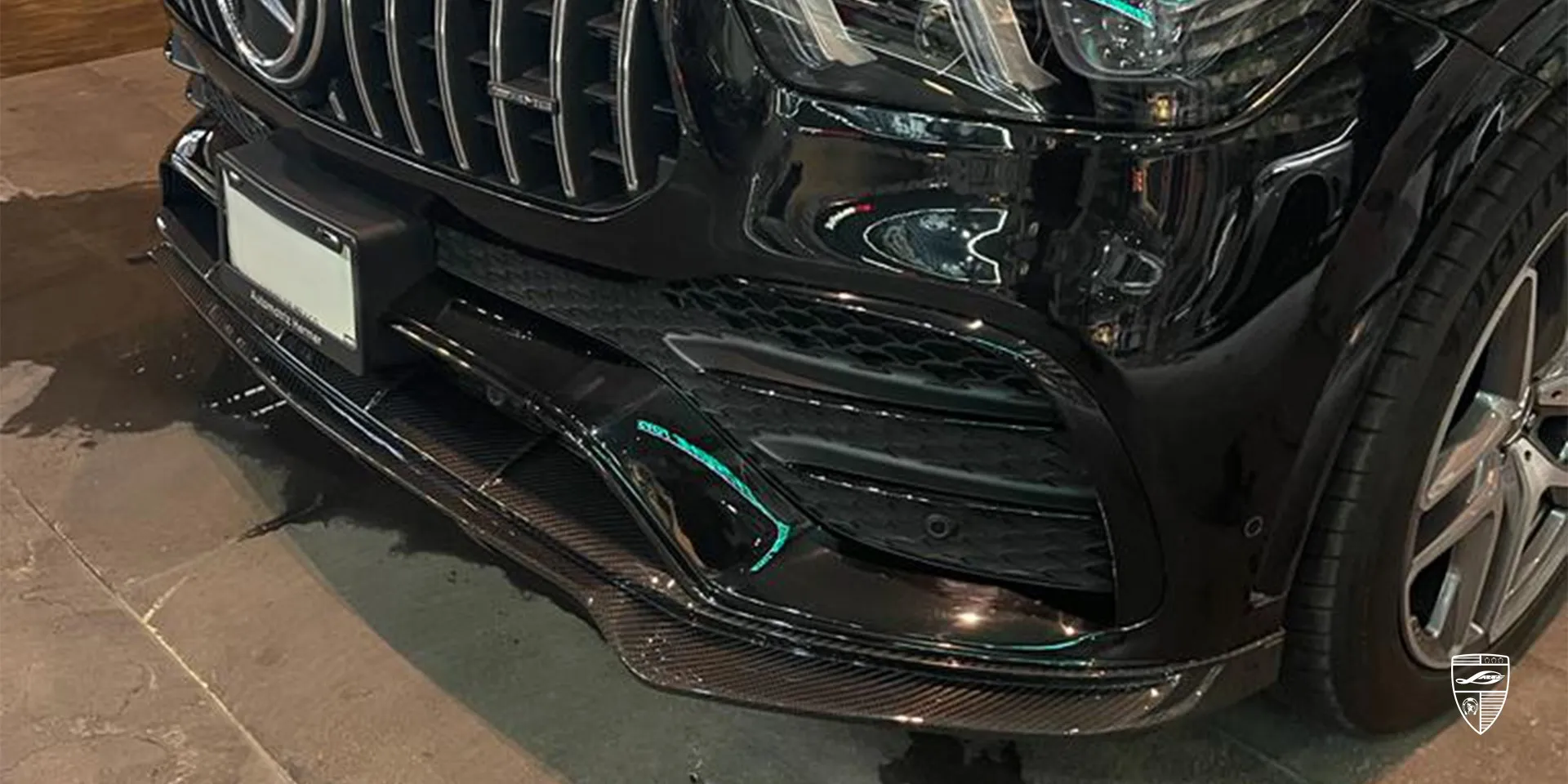 2022 Mercedes GLE Coupe 53 C167 upgrade kit review illustration from customer in Nigeria