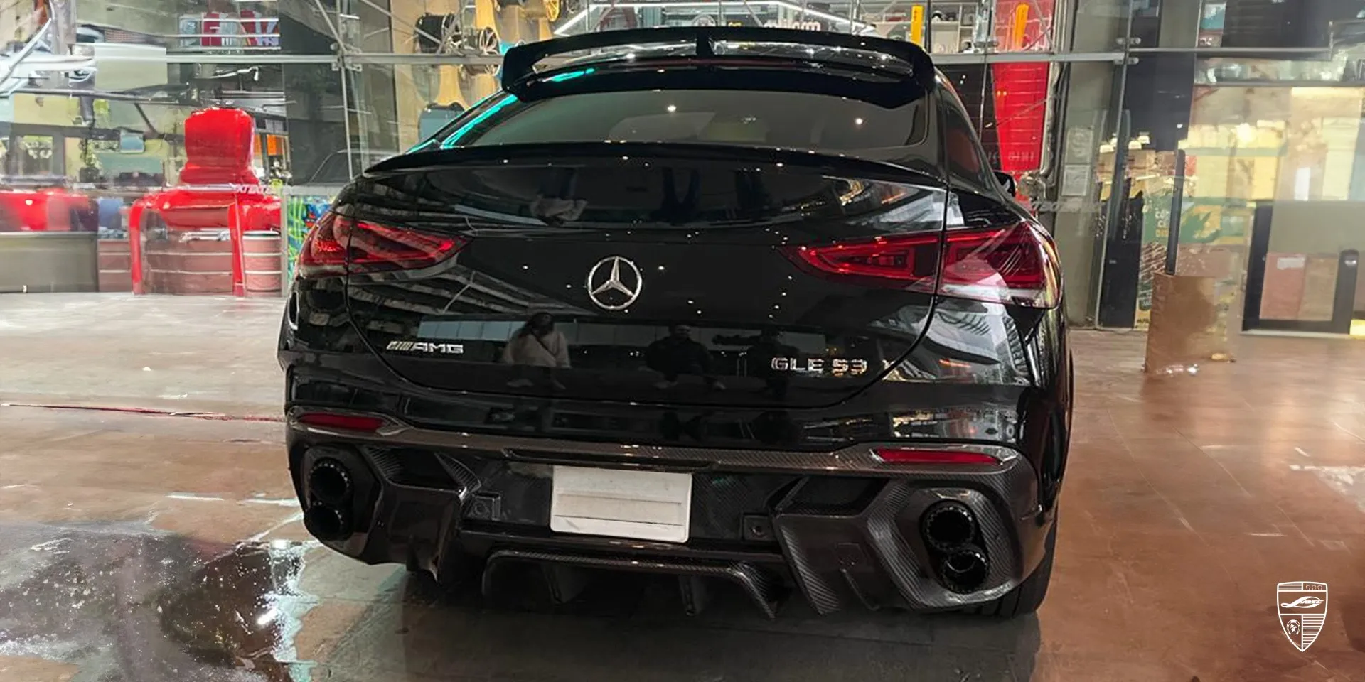 2022 Mercedes GLE Coupe 53 C167 tuning package review illustration from customer in Nigeria