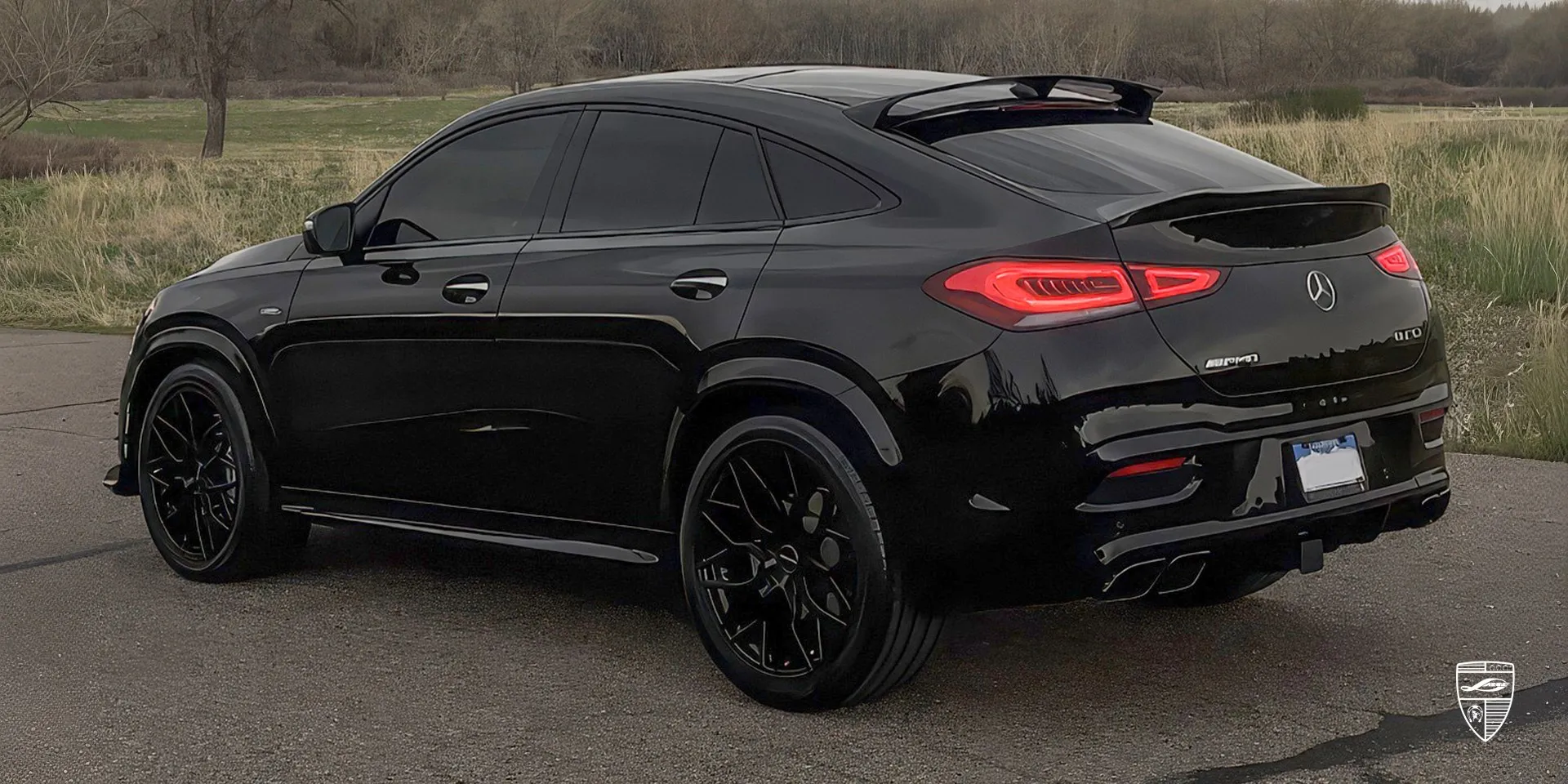 2022 Mercedes GLE Coupe AMG 53 C167 tuning package review illustration from customer in USA