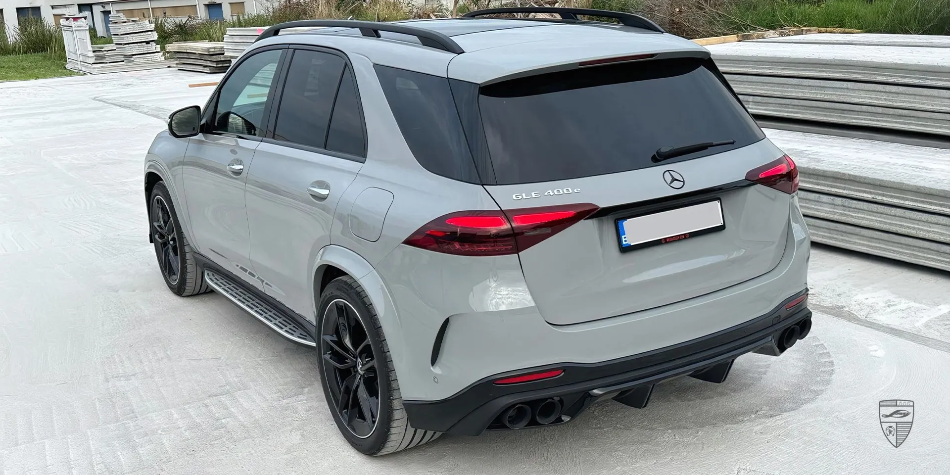 2026 Mercedes Benz GLE V167 Facelift conversion review illustration from customer in Belgium