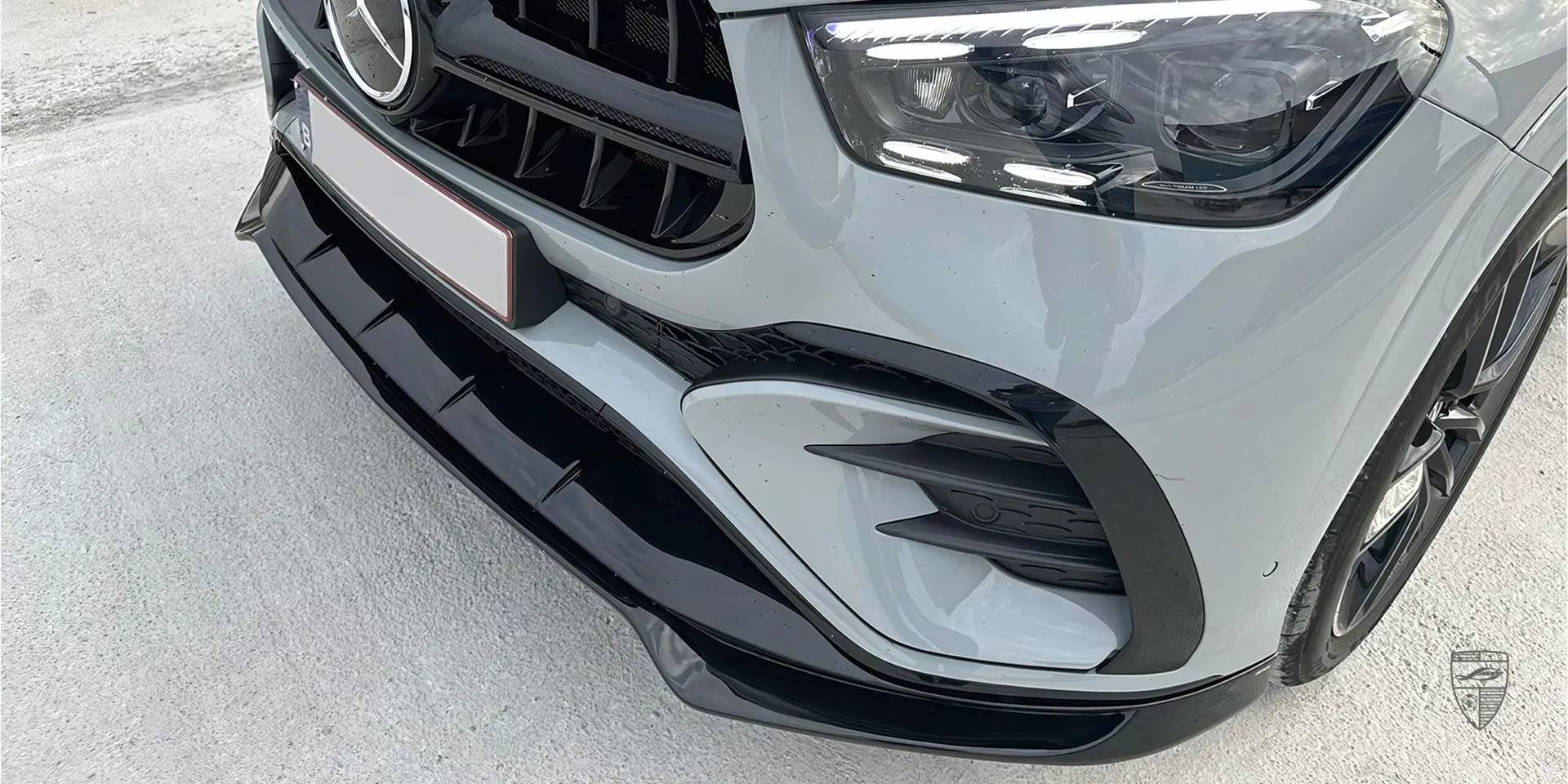 2026 Mercedes Benz GLE V167 Facelift appearance package review illustration from customer in Belgium