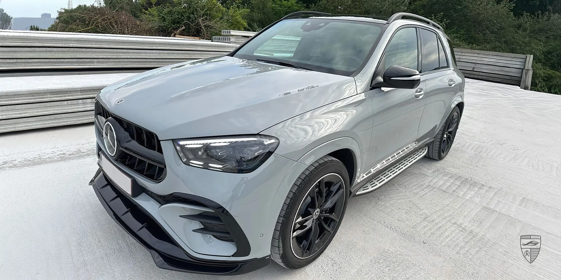 2026 Mercedes Benz GLE V167 Facelift tuning package review illustration from customer in Belgium