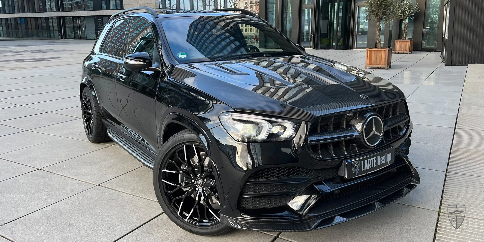 2023 Mercedes GLE V167 conversion review illustration from customer in Germany