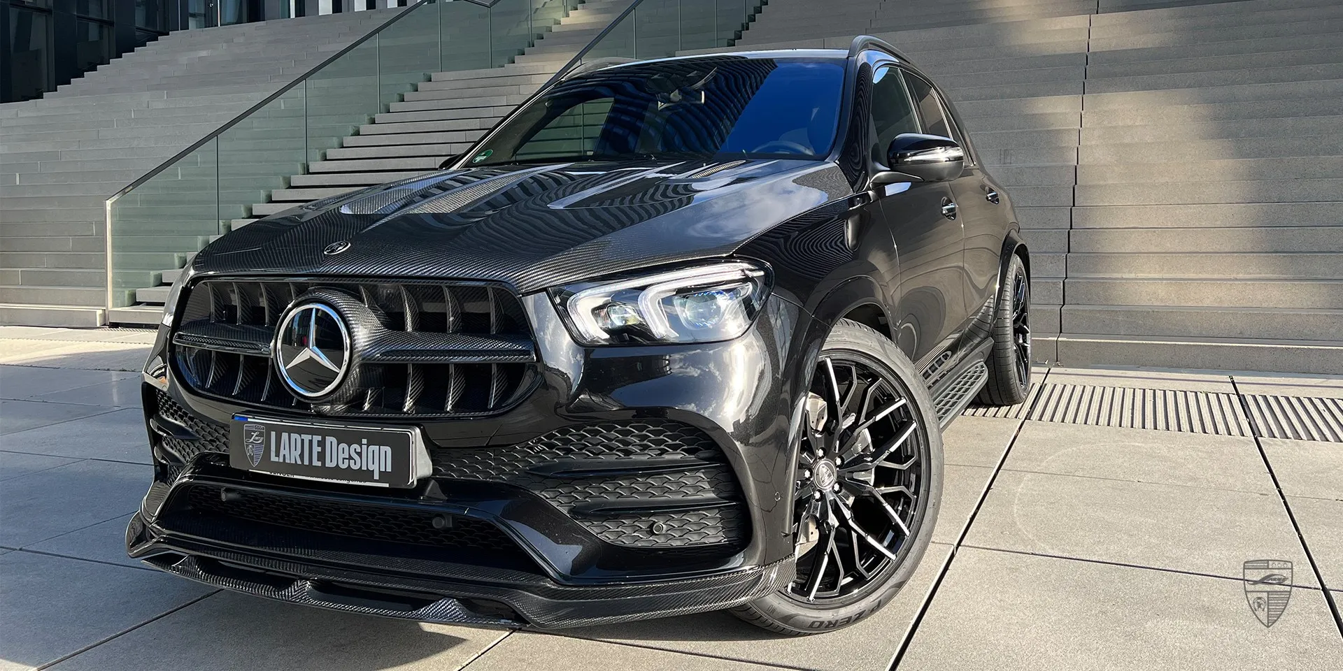 2023 Mercedes GLE V167 tuning review illustration from customer in Germany