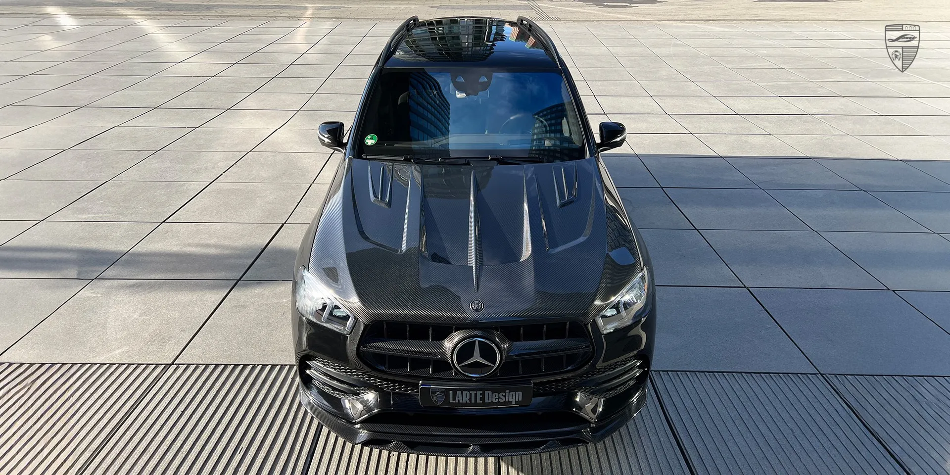 2023 Mercedes GLE V167 upgrade kit review illustration from customer in Germany