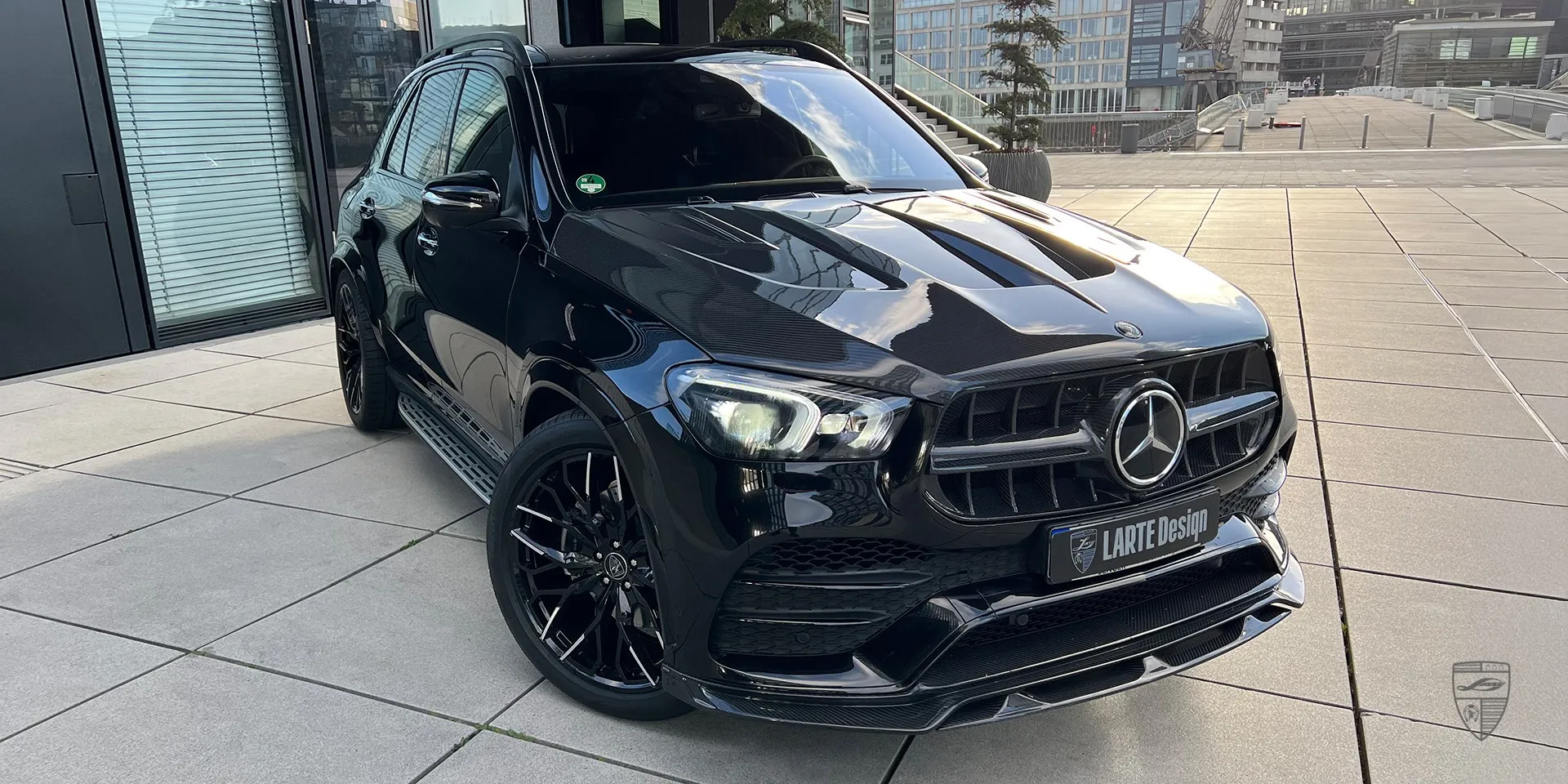 2023 Mercedes GLE V167 upgrade review illustration from customer in Germany