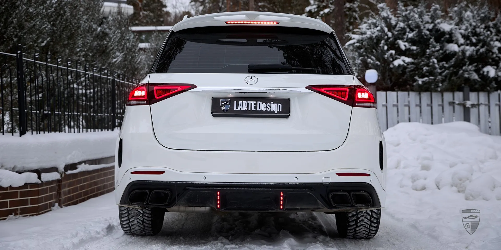 2023 Mercedes Benz GLE V167 tuning review illustration from customer in Finland