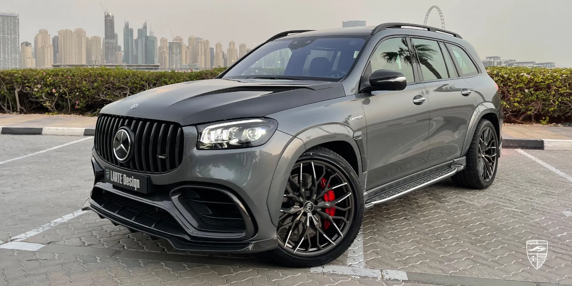 2023 Mercedes Benz GLS AMG 63 X167 Bodykit – Kundenfoto aus Dubai