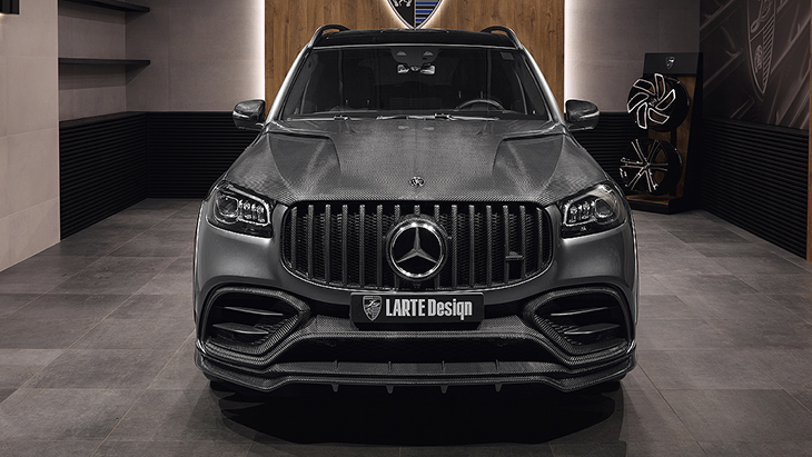 2023 Mercedes GLS AMG 63 X167 redesign review illustration from customer in Poland