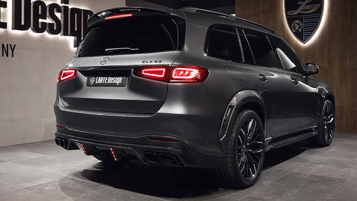 2023 Mercedes GLS AMG 63 X167 redesign review illustration from customer in Poland
