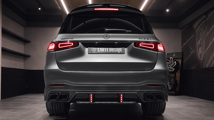 2023 Mercedes GLS AMG 63 X167 redesign review illustration from customer in Poland