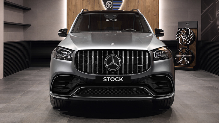2023 Mercedes GLS AMG 63 X167 redesign review illustration from customer in Poland