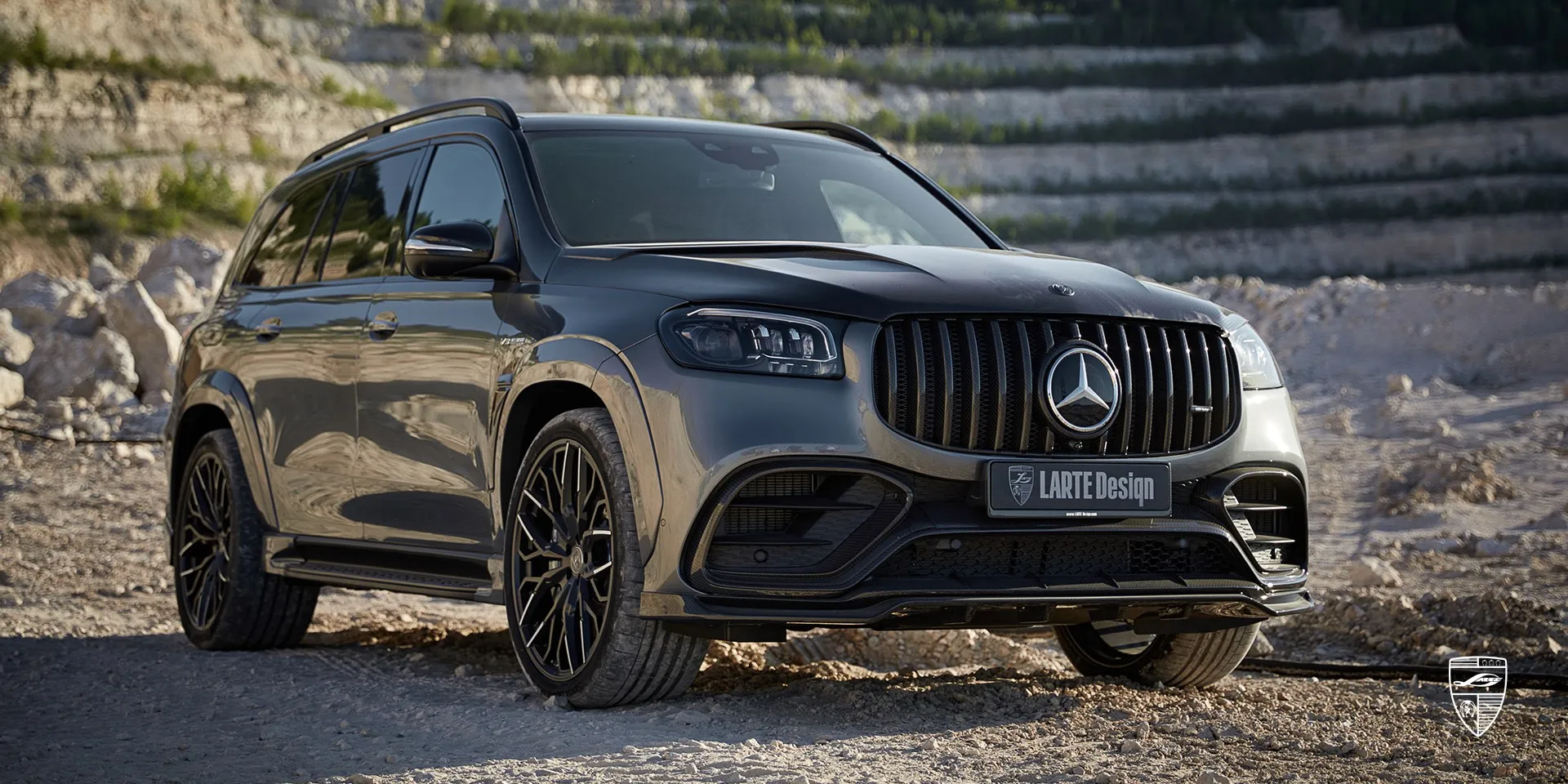 2023 Mercedes Benz GLS AMG 63 X167 upgrade review illustration from customer in Germany