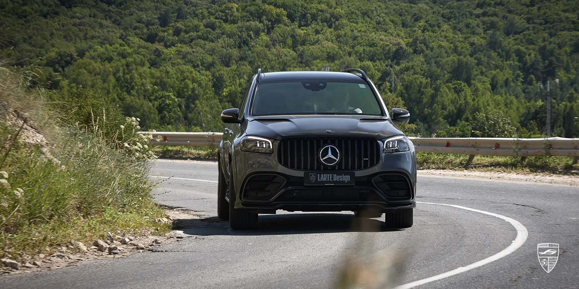 2023 Mercedes Benz GLS AMG 63 X167 upgrade kit review illustration from customer in Germany