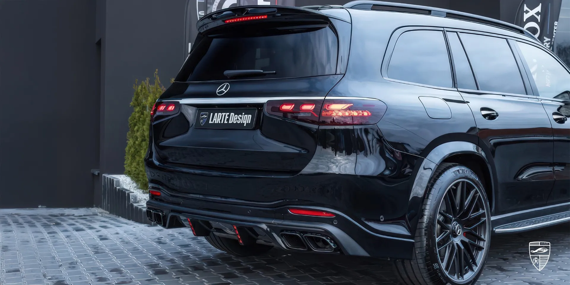 2023 Mercedes GLS AMG 63 X167 tuning review illustration from customer in Poland