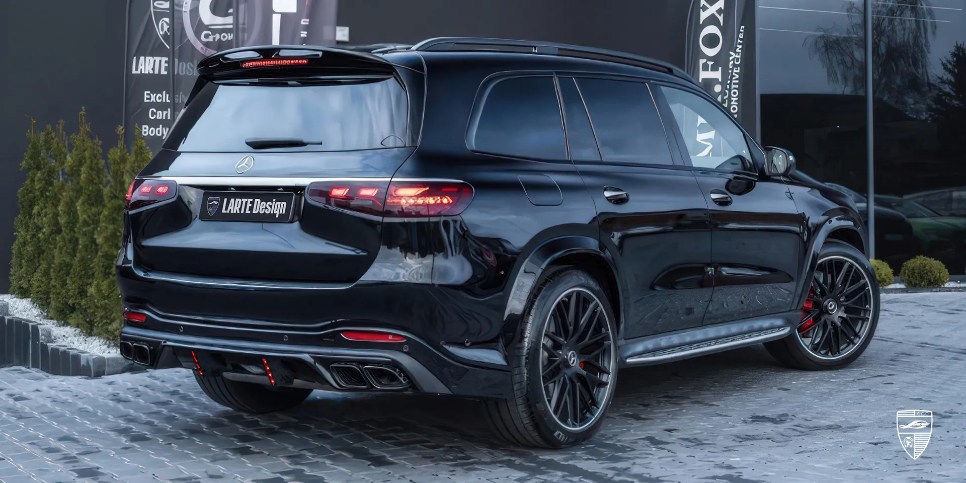 2023 Mercedes GLS AMG 63 X167 conversion review illustration from customer in Poland